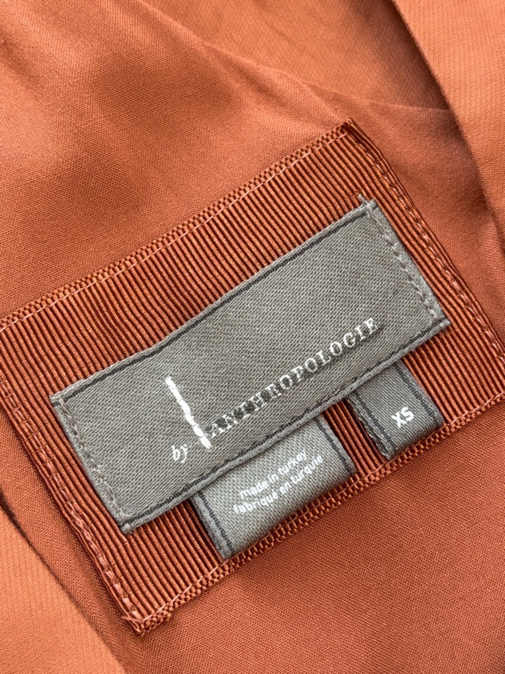 Deep V-Neck Rust Romper - Picture 8 of 13